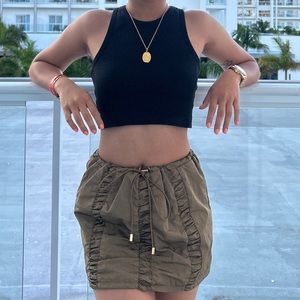 Y2K Thrifted Mini Skirt